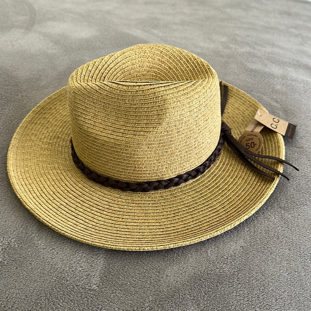 CC brand Straw Hat